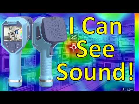 TSP #270 - I Can See Sound! FOTRIC TD2 Acoustic Camera Theory, Teardown, Review & Experiments
