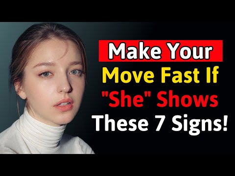 7 Signs She Secretly Likes You | High-Value Attraction Psychology Men Must Know