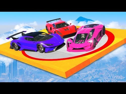 Last to Leave Circle Wins $50,000 Challenge! (GTA 5 Online)