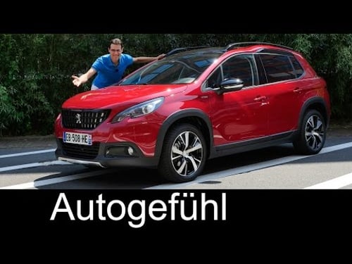 Peugeot 2008 GT-Line FULL REVIEW test driven Facelift 2016/2017 - Autogefühl