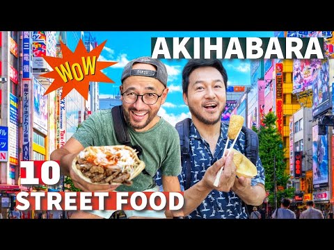 Tokyo: Exploring Akihabara's Best Street Food Gems!