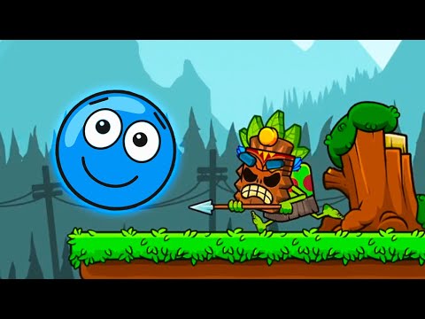 BLUE BALL in the lands of the EVIL Natives