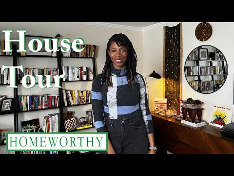 HOUSE TOUR | A Renter-Friendly Townhouse with Bold Textiles