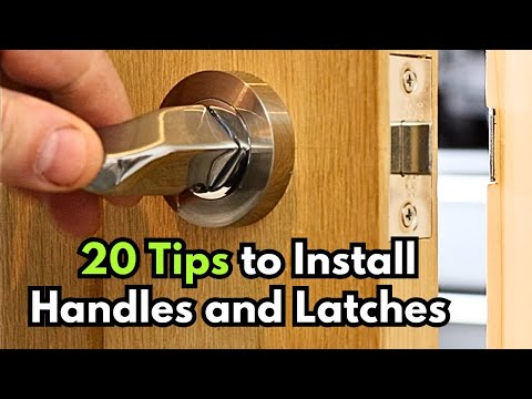 DIY Door Handle & Latch Installation Made Ridiculously Easy