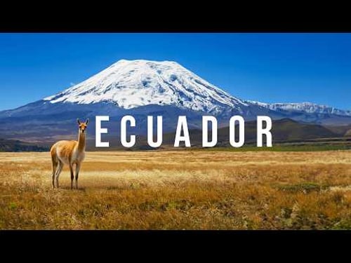 ECUADOR INCREÍBLE 4K | La Tierra que Inspiró a Darwin