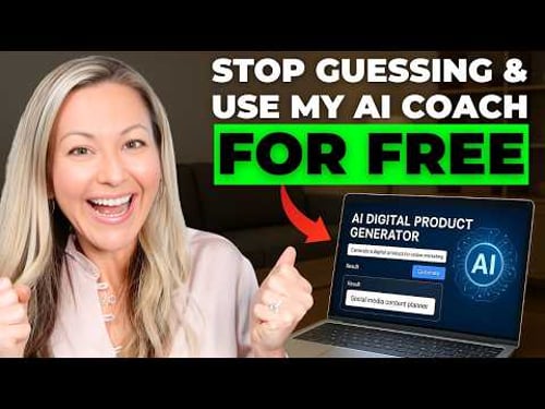Quick & Profitable Digital Product Ideas Using My Secret AI Tool