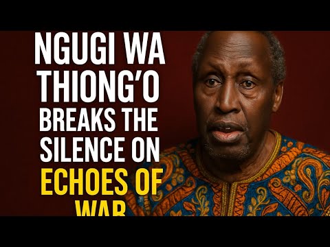 Ngũgĩ wa Thiong'o shutters silence on ECHOES OF WAR