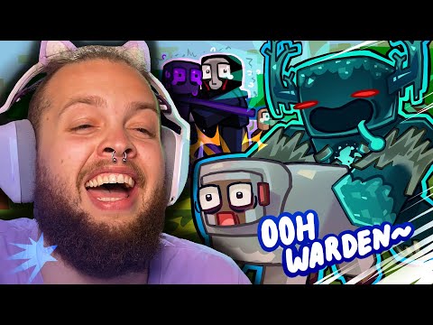 This Minecraft Video Melted My Brain... (The Adventure of OOOH WARDEN FULL REACTION)