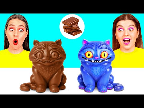 Real Food vs Chocolate Food Challenge | Simple Kitchen Recipes by 4Teen Challenge