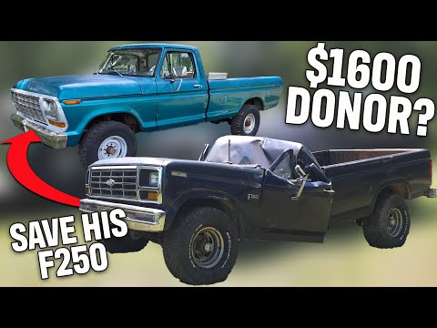 I Bought a $1,600 Wrecked Truck — Can It Save My Friend’s F250?