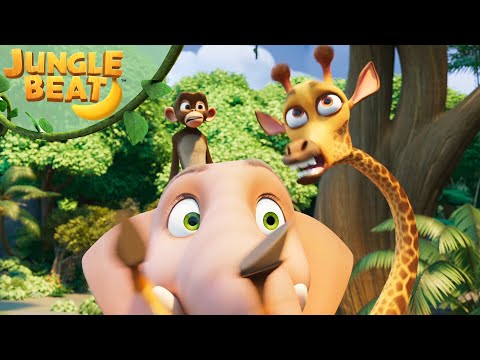 Giraffe going crazy! | Jungle Beat: Munki & Trunk | Kids Cartoon 2025