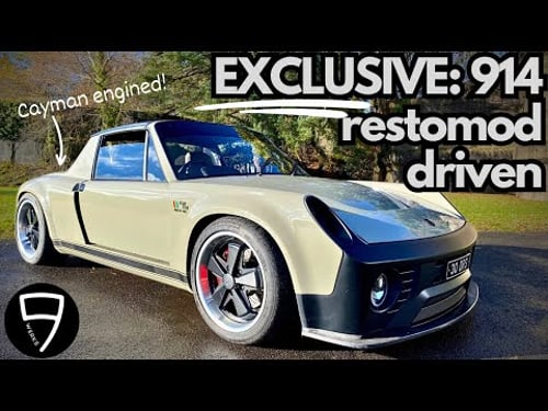 PORSCHE 914 RESTOMOD! Cayman-engined 975kg reinvention DRIVEN