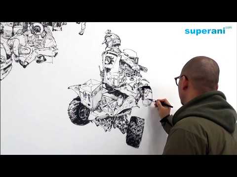 김정기 Kim Jung gi Drawing show in 포항