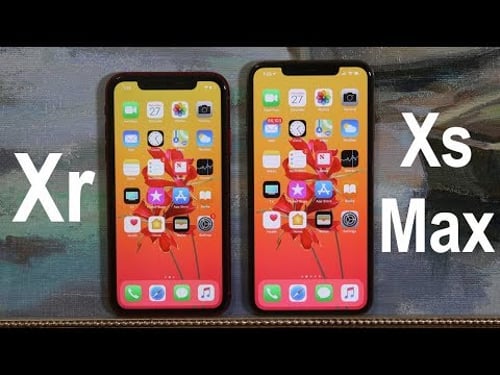 iPhone Xr vs iPhone Xs Max - Full Comparison