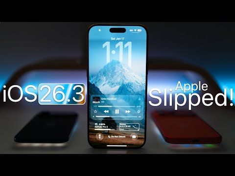 iOS 26.3 - Apple Slipped!