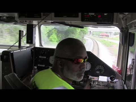 Locomotive Engineer Mike Barnett Rare Video