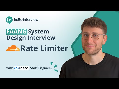 Design a Distributed Rate Limiter w/ a Ex-Meta Staff Engineer: System Design Breakdown
