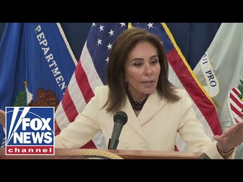 ‘CUT IT OUT’: Jeanine Pirro spars with reporter