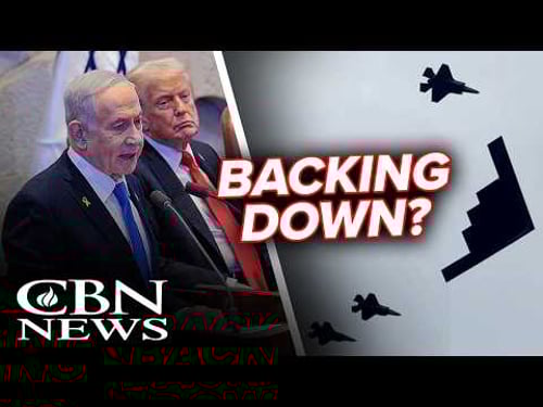 Trump & Netanyahu: Backing off Iran Strike?