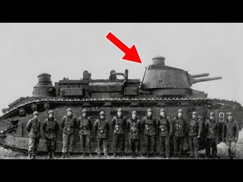 Vous n'allez pas croire l'histoire incroyable du char géant français!