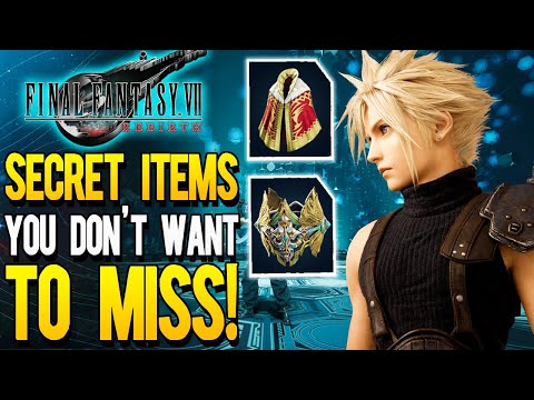 FINAL FANTASY 7 REBIRTH - Don't Miss These Secret Armors & Amazing Gear! FF7 Rebirth Tips & Tricks