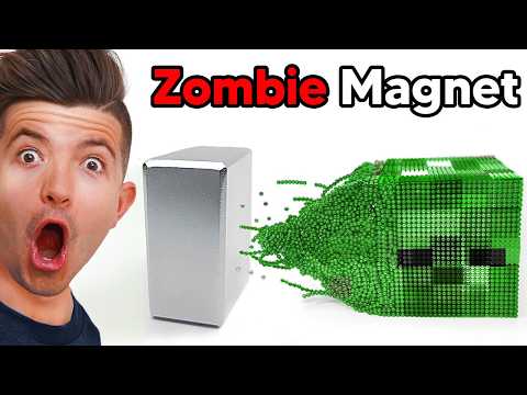 Reacting to Satisfying Minecraft Magnet Animations!
