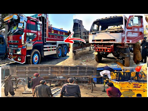Japan Import UD Nissan Truck cabin || How To Restoration In Pakistan Local Workshop