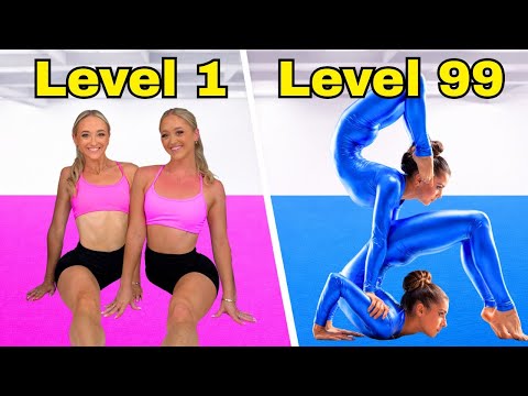 Level 1 to 100 Impossible Contortion & Gymnastic Skills