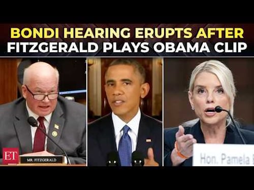 'They yell, cry to distract': Fitzgerald plays old Obama clips to blast Dems on illegal immigration