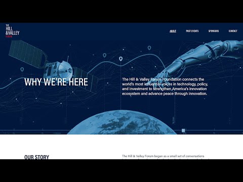Hill & Valley Forum 2026 to Focus on AI, Alliances