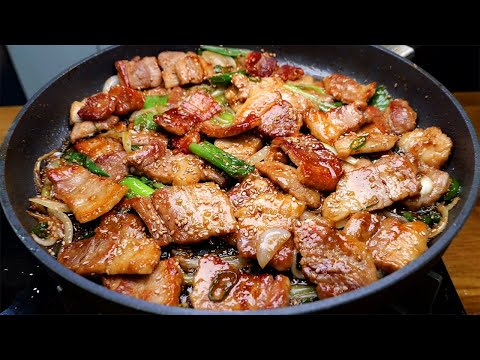 I put this in pork belly and stir-fried it, and it disappeared in the blink of an eye.