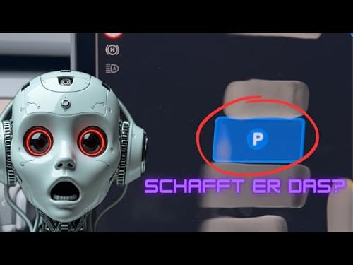 Parken ohne Sensoren? Enge Parklücke mit Tesla „Vision“