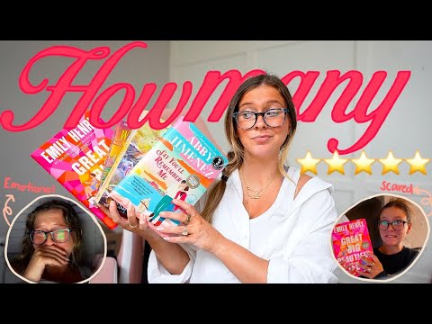 How many 5 π can I find in one video? | My most anticipated reads of the year π