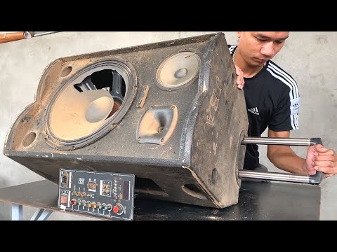 Multi-function portable speaker system restoration process