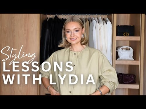 HOW TO ADD INTEREST TO PLAIN OR SELF-COLOURED CLOTHES | LESSONS WITH LYDIA