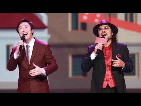 【高清修复】超珍贵现场!费玉清张菲合唱《在那河畔》龙兄虎弟罕见同台飙歌,两人唱功都好棒!#经典现场