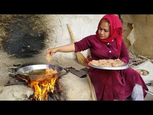 Village Life Afghanistan | Cooking Chapli Kabab | @TastyFoodies