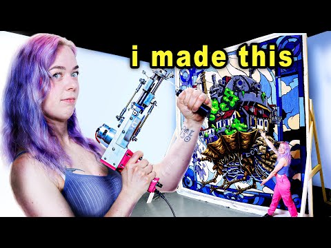 I Made a 170 Sqft HOWL'S MOVING CASTLE Rug