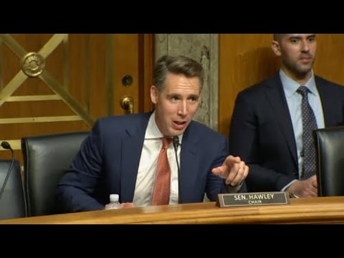 Chairman Hawley Sounds The Alarm On America’s Fire Truck Crisis