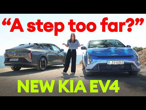 Kia EV4 FIRST DRIVE: design perfection or a rear-lly bad move?