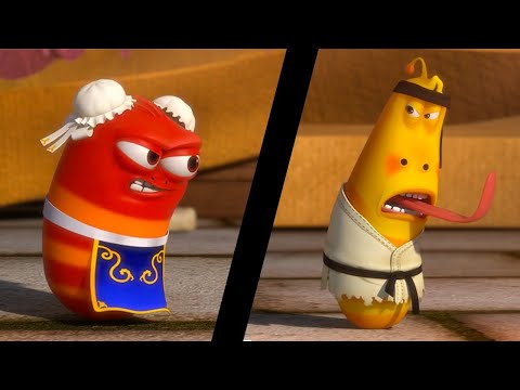 THE BEST FIGHTER - Larva | Crazy Cartoons | WildBrain Cartoons