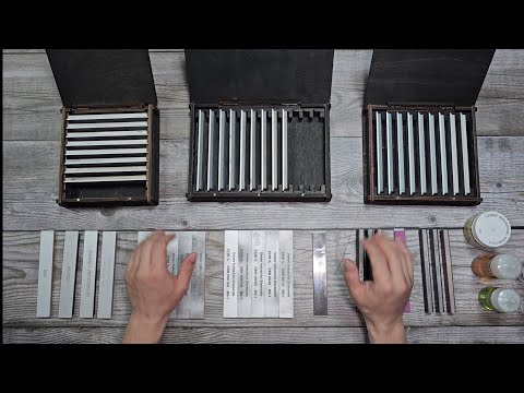 Abrasives for sharpening with a brief explanation of what and why.