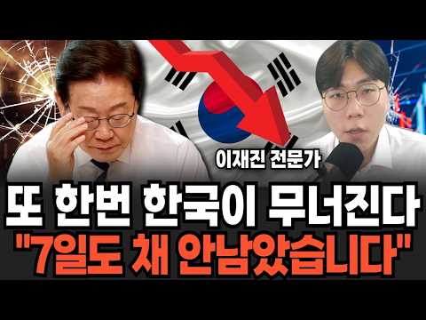 Korea Collapses Again: "Less Than 7 Days Left" (Expert Lee Jae-jin / Part 1)