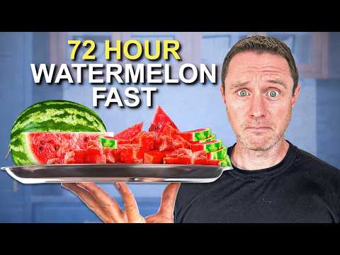 I Ate NOTHING but Watermelon for 72 Hours