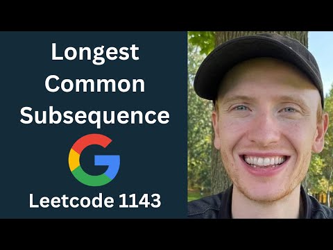 Longest Common Subsequence - Leetcode 1143 - Dynamic Programming (Python)
