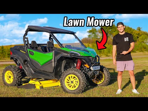 Side by Side Lawn Mower!