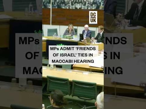 MPs admit ‘friends of Israel’ ties in Maccabi hearing