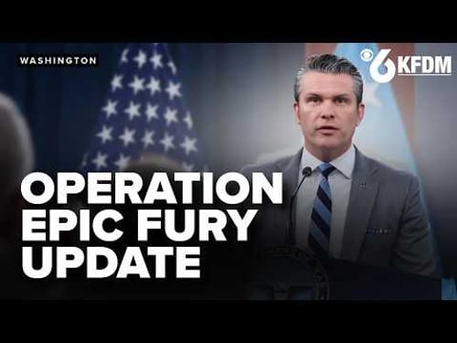 Hegseth says the US is ready to use force