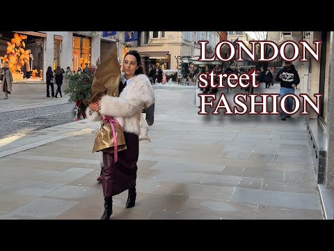 London Street Fashion: Cold Weather, Sharp Style