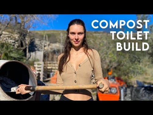 ESCAPE TO THE WILDERNESS | OFF-GRID LIVING | DIY Compost Toilet Build #1